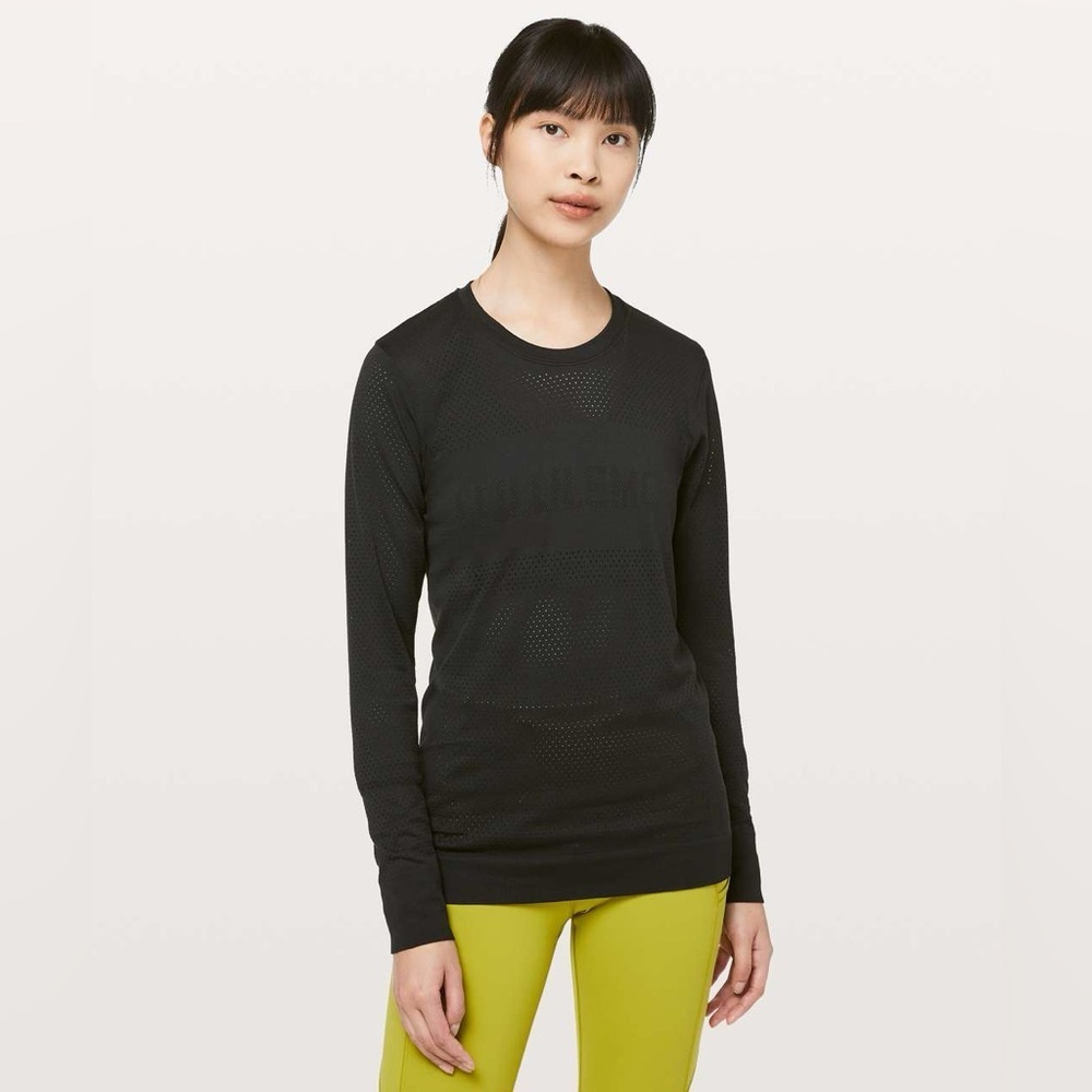 Lululemon Size 4 Breeze By Long Sleeve *lululemon
Black / Black